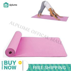ALPLUME Non-Slip Eco Friendly and Lightweight Yoga Mat Durable Cushioned and Sweat Resistant