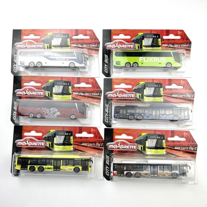 Majorette CITY BUS MAN LION's CITY C 1/64 Die-Cast Model Collection Toy ...