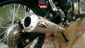 KNALPOT NORIFUMI BEBEK GTX SILENCER ONLY INLET 50MM SARANGAN SETENGAH.