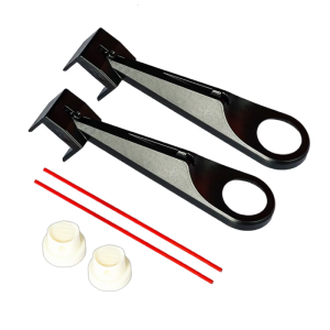 2 Sets Motorcycle Chain Lube Applicator 3 Sided Wrap Chain Cleaner Motorbike Maintenance Tool Chain Oiler Applicator