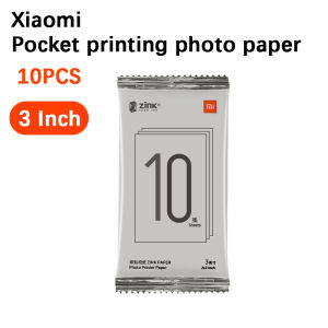 Xiaomi Pocket Photo Printer Paper Bluetooth Photo Sticker Inkless Printer Paper  HD Printer DIY Picture Working With Mijia Camera APP COD