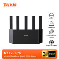 Tenda RX12L Pro Gigabit เราเตอร์ AX3000 Dual Band Wifi 6 Router เร้าเตอร์ไวไฟ 2.4G / 5GHz. 