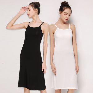 Modal Strap Dress for Women 2021 Korean Fashion Style Casual Dress for Ladies and Girls Four Lengths Can Be Choosed Plus Size