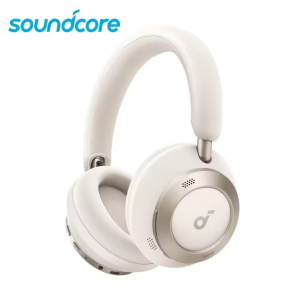 Soundcore Space One Pro Wireless Over-Ear Headphones with Active Noise Cancellation Hi-Res Audio Long Battery Life Comfortable Design for Travel Work and Daily Listening