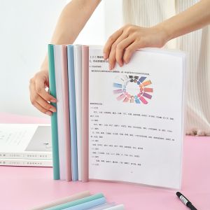 Set 10 Bìa Kẹp Tài Liệu Khổ A4 Trong Suốt Đa Năng Chống Thấm Nước