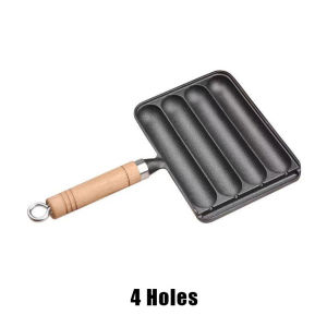 GEEBON Hot dog Making Grill Non-stick And Easy To Clean Sausage Maker Pan Grille For Gas Stoves