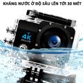 Camera hành trình 4K Ultra HD - Camera hành trình xe máy, ô tô, Camera hanh trinh chống nước, chống rung sắc nét gắn mũ bảo hiểm đi phượt, gắn xe máy, ô tô. 