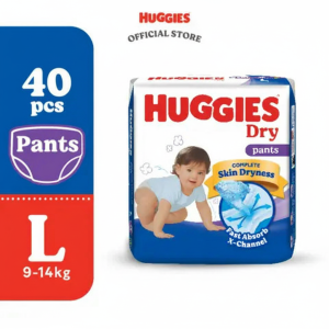 READY STOCK!!! HUGGIES Dry Pants Baby Diapers (M/L/XL/XXL/XXXL) | Ultra Dry Leak Protection | Soft & Breathable Pants Diaper