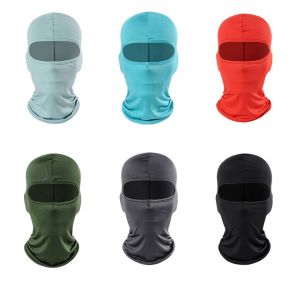 QIXING Sunscreen Dustproof Cycling Motorcycle Cycling Cap Neck Scraf Head Scarf Riding Headgear Face Balaclava Hood Cap Sports Hood