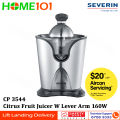 Severin Citrus Fruit Juicer with Lever Arm 160W CP 3544. 