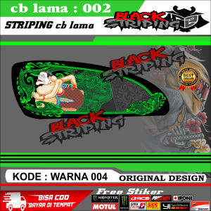 STRIPING CB 100 LAMA VARIASI 002