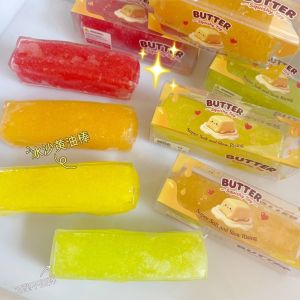 MAOMEI Có thể tạo hình Đồ chơi squishy hình que bơ Kết cấu sệt Giảm lo âu Que giảm căng thẳng cảm giác Đồ chơi trẻ em Hài hước Đồ chơi bóp hình que bơ Đồ chơi để bàn làm việc