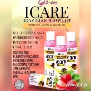 Icare Brazilian HAIR Blowout with Collagen and Argan Oil 100ML BY G-SKIN