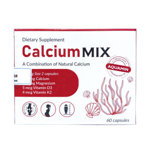 Canxi Hữu Cơ Tảo Biển Đỏ Cho Bà Bầu Exim Pharma Calcium Mix Hạn Chế Gây Táo Bón Nóng Trong 30 Viên / 60 Viên