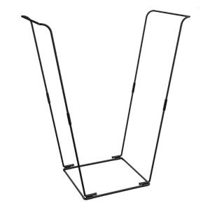 ตะกร้ากรอบกระเป๋าใบไม้เหล็กทนทานเหมาะสำหรับใช้งานกลางแจ้งความจุ30-45แกลลอนเครื่องมือทำสวนประกอบง่าย