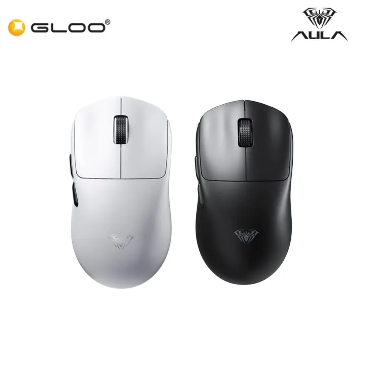 AULA SC800 Wireless Gaming Mouse - Black/White