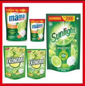 [HARGA BANTAI] Sabun Cuci Piring Sunlight Mama Lemon Ekonomi