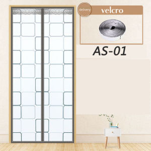 【Clearance sale】 Air Conditioner Room Kitchen Magnetic Screen Door Magnetic Thermal Insulated Mesh Screen Door Curtain