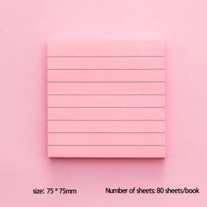 Simple N-fold stickers square cartoon office sticky notes horizontal notes can be torn and self-adhesive sticky notes