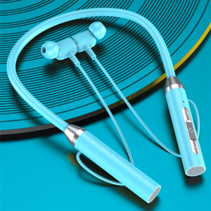 หูฟังพื้นฐานสเตอริโอ 9D หูฟังบลูทู ธ พร้อมไมโครโฟนหูฟังกีฬาพร้อมแม่เหล็กหูฟังบลูทู ธ ไร้สายพร้อมไมโครโฟน 9D สเตอริโอเบสในหูWireless Headphones