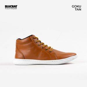 BLUCRAT SEPATU SNEAKERS PRIA GOKU TAN / SEPATU CASUAL PRIA