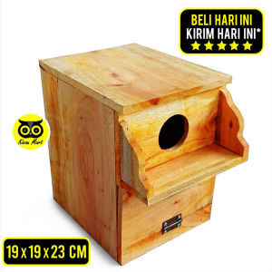 Kicau Mart Glodok Kayu Glodokan Topi Tempat Sarang Bertelur Kandang Burung Lovebird Love Bird Kenari Parkit Blackthroat Finch Gltopi