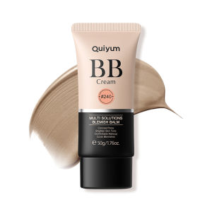 Kem trang điểm BB bền lâu quiyum 50g che khuyết điểm lỗ chân lông không thấm nước tông màu làm sáng da che khuyết điểm Kem nền trang điểm Kem nền trang điểm Trang điểm làm đẹp