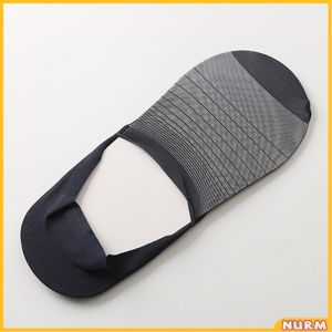 Nurm 1pair Ultra-thin Men Boat Socks Elastic Sock Comfortable Non-slip Invisible