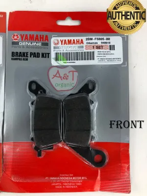 Nmax set Best Buy - Genuine Yamaha Brake pad front & rear Set for NMAX v1 & v2 - Big Promo