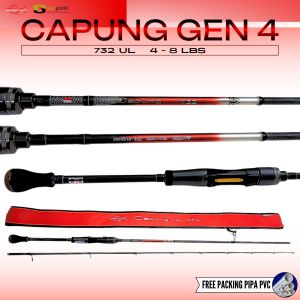 Joran Capung 732 Spiderman 4-8lb by Relix Nusantara