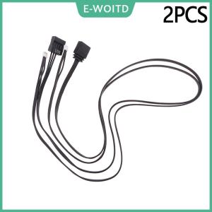 【E-WOITD】 2 PCS New AMD Ryzen Wraith Prism Wraith Max Fan RGB Light Motherboard Control Sync Cable