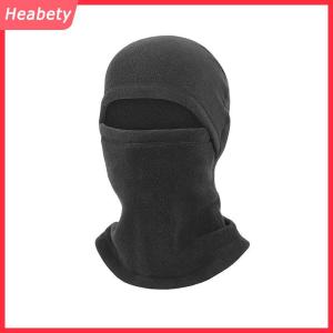 Heabety  Mùa Đông Ấm Áp Ngoài Trời Cưỡi Đầy Đủ Mặt Nạ Bao Gồm Balaclava Lông Cừu Xe Máy Câu Cá Trượt Tuyết Mặt Nạ Ấm Áp Windproof Bìa Hat