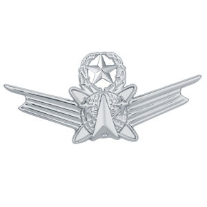 1Pc Personalized Pentagram Wing Design Brooch Mens Uniform Coat Jacket Brooch College Style Accessories Hot Selling Fathers Day Gift