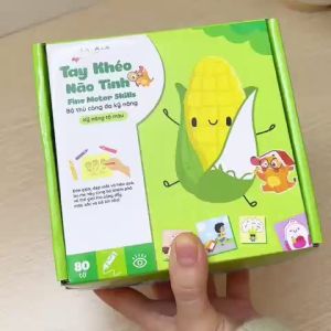 Bộ cắt giấy thủ công đa kĩ năng: cắt dán gấp giấy - Tay khéo não tinh nhanh