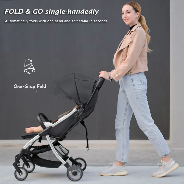 Automatic folding pram hotsell