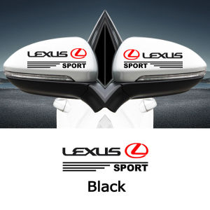 15*5cm Car Rearview Mirror Side Decal SportSticker Vehicle Body Accessories for Lexus rx 570 RX300 LX570 CT200H NX250 RX350 LX470 IS NX ES ﻿