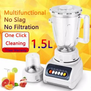 Automatic mixing 1.5-liter juicer - food processor 300 watts - suitable for powerful blending of fruits and vegetables - chopper