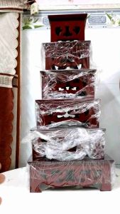 Đôn Vuông ĐẶT tượng thờ gỗ MDF sơn PU. Ac thu thập mã vận chuyển dưới sp để được giảm tiền vận chuyển