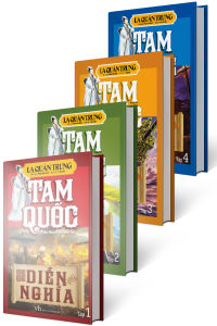 Sách - Tam Quốc Diễn Nghĩa Trọn Bộ 4 Tập (Bìa cứng)