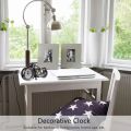 GLOWLITE Multipurpose Funny Vintage Art Crafts Arabic Numeral Home Decor Figurine Retrobedside Motorcycle Pattern Motorcycle Model Motorcycle Alarm Clock Ornament Bedside Clock. 
