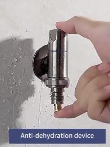 Universal Washing Machine Tap Faucet Connector Valve Automatic Water Stop Valve For Laundry Bathroom Angle Valve