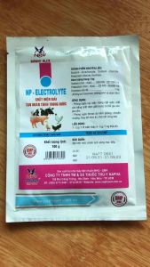 Freeship Tuấn thuốc thú y ELECTROLYTE gói 100 g dùng cho gia súc và gia cầm.