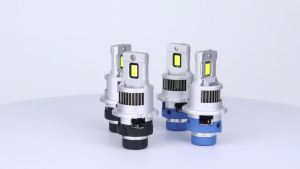 D2S D4S LED Car Headlight Bulb HID D2R D4R Canbus Xenon Turbo Lamp Motorcycle Lights Plug&Play 1:1Size Turbo LED Headlamps