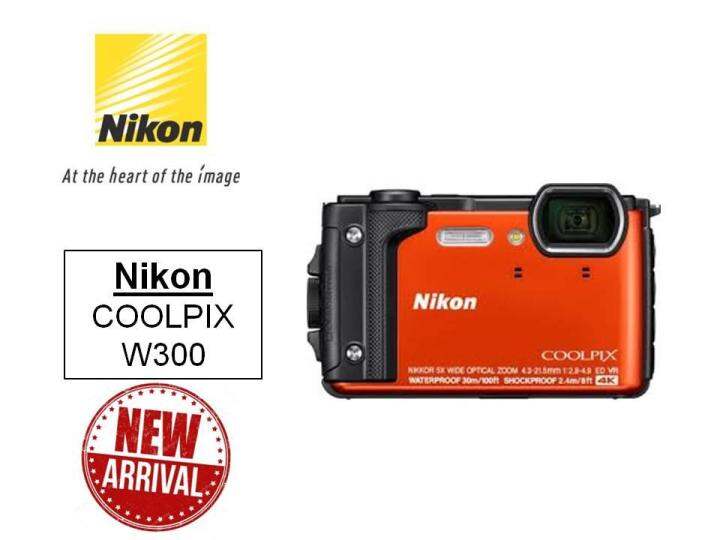 Nikon COOLPIX W300 Waterproof Digital Camera (avaible color ...