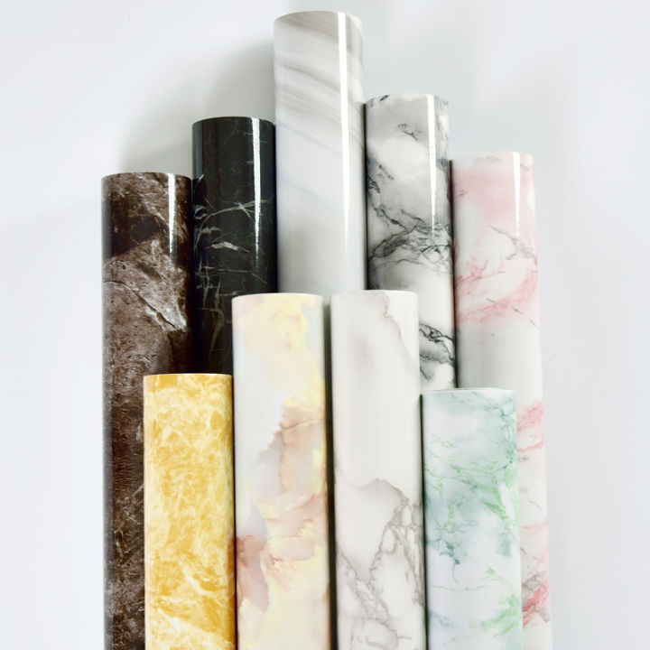 [Hot Sale]Veelike 60cmX200cm Marble Vinyl Film Self Adhesive Wallpaper ...