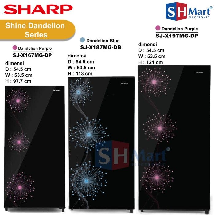 KULKAS 1 PINTU SHARP / KULKAS SHARP 1 PINTU LOW VOLTAGE GARANSI RESMI