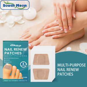 South Moon Toenail Fungus Patch Nail Repair Patches Nail Ingrown Correction Sticker Discolored Damaged Nails Foot Care Tool Nail Ingrown Correction Stickers Breathable Nail Repair Patches Nail Repair Stickers Waterproof Sticky Foot Care Tools