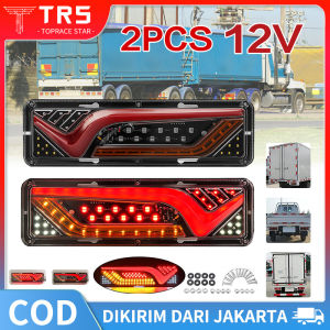 2Pcs Lampu Belakang Truck Lampu Stop Lamp 12 Volt Pickup Apv GrandMax Pick Up L300 Carry 30cm