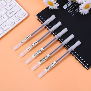 🔥chageey👍 Stock Ins style Gel Ink Pen Transparent frosted full neutral pen 0.5mm fountain pen ballpen stationery office supplies signing pen