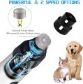 Silent Groom Pro, 2025 Upgraded Silent Grind Pro Dog Nail Trimmer, Rechargeable Micro Precision Electric Dog Nail Clippers for Grooming, Dog Nail Grinder Quiet for Dogs and Cats (1PC). 